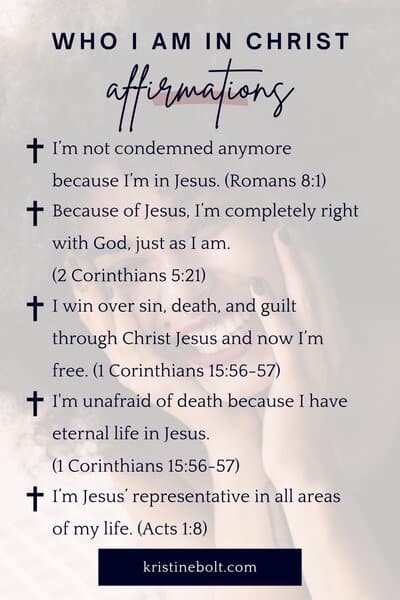 25 Who I Am in Christ Affirmations You Need to Know