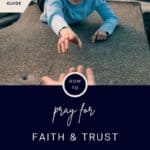 Prayers for faith and trust in God pin image