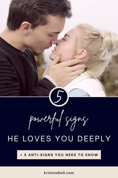 Signs he loves you deeply pin image