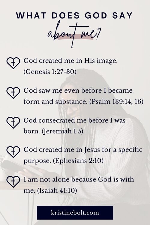 What Does God Say about Me? The Truth from 15 Uplifting Verses